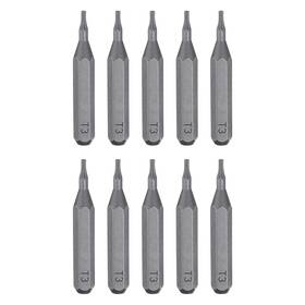 Uxcell 619668373519 10pcs T3 Magnetic Torx Screwdriver Bit 5/32 Inch Hex Shank 28mm Length S2 Steel