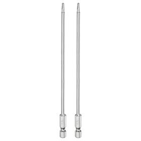 Uxcell 639664009205 2pcs T10 Security Torx Bit 1/4 Inch Hex Shank 6 Long Tamper Resistant Star Bits Uxcell 639664009205 2pcs T10 Security Torx Bit 1/4 Inch Hex Shank 6 Long Tamper Resistant Star Bits