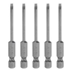 Uxcell 639664807078 5pcs Sl3 Magnetic Slotted Screwdriver Bits 3mm Flat Head Bit 2.6 Inch