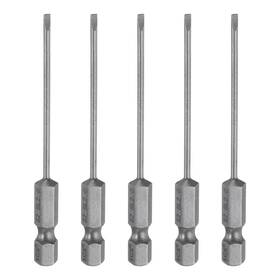 Uxcell 639664807191 5pcs Sl2 Magnetic Slotted Screwdriver Bits 2mm Flat Head Bit 3 Inch