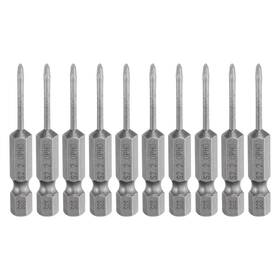 Uxcell 639664819873 10pcs Magnetic Phillips Screwdriver Bit Ph0 1/4 Inch Hex Shank 50mm Long 2mm Rod