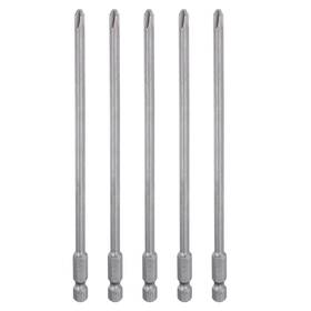 Uxcell 639664823344 5pcs Magnetic Phillips Screwdriver Bit Ph2 1/4 Inch Hex Shank 150mm Long 4.5mm Rod