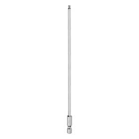 Uxcell 656320714242 Ball End Hex Screwdriver Bit Set 3mm Magnetic 1/4 Inch Shank 8 Long