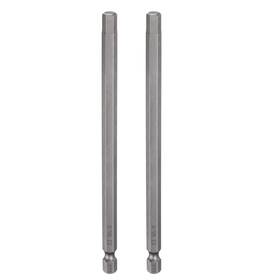 Uxcell 672668932391 2pcs H6.0 Hex Head Drill Bit Wrench 6mm Flat Tip 1/4 Inch Shank 300mm Long Magnetic Uxcell 672668932391 2pcs H6.0 Hex Head Drill Bit Wrench 6mm Flat Tip 1/4 Inch Shank 300mm Long Magnetic