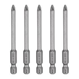 Uxcell 678202135310 5pcs Pz1 Magnetic Pozi Screwdriver Bit 1/4 Inch Hex Shank 3 Length Industrial