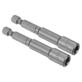 Uxcell 680520278716 2pack 1/4 Inch Quick-change Hex Shank Magnetic Nut Driver Bit 2.56 Length