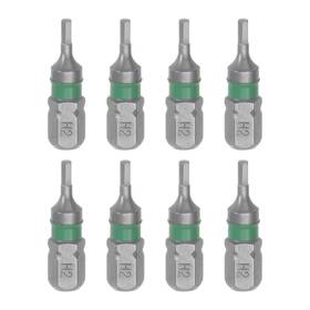 Uxcell 703820938088 8pcs H2 Hex Screwdriver Bit 2mm 1/4 Inch Shank Magnetic Power Drill Bits Uxcell 703820938088 8pcs H2 Hex Screwdriver Bit 2mm 1/4 Inch Shank Magnetic Power Drill Bits