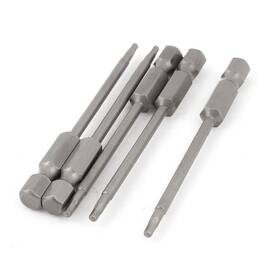Uxcell 711331986894 5pcs 1/4 Inch Hex Shank 2mm Hexagon Head Magnetic Screwdriver Bits 75mm Uxcell 711331986894 5pcs 1/4 Inch Hex Shank 2mm Hexagon Head Magnetic Screwdriver Bits 75mm