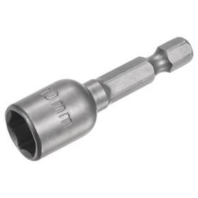 Uxcell 724708582971 1/4 Inch Quick-change Hex Shank 10mm Magnetic Nut Driver Bit 1.89 Length