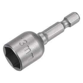 Uxcell 724708583060 1/4 Inch Quick-change Hex Shank 13mm Magnetic Nut Driver Bit 1.89 Length