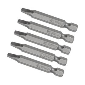 Uxcell 734301645935 5pcs Square Screwdriver Bit 2 Inch X H1/4 Sq2 Magnetic Batch Head Power Tool