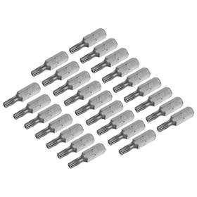 Uxcell 745060031129 25pcs Torx Bits 1/4 Inch Magnetic Screwdriver T20 Screw Driver Bit S2 Alloy Steel
