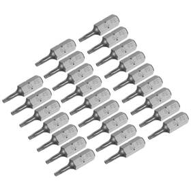 Uxcell 745060031198 25pcs Torx Bits 1/4 Inch Magnetic Screwdriver T9 Screw Driver Bit S2 Alloy Steel