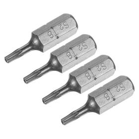 Uxcell 745060031297 4pcs Torx Bits 1/4 Inch Magnetic Screwdriver T8 Screw Driver Bit S2 Alloy Steel