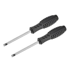Uxcell 745065192368 5.0mm Mini Slotted Screwdriver With Non-slip Handle For Small Appliances 2pcs