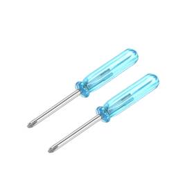 Uxcell 745065192849 2pcs 2.0mm Mini Phillips Screwdriver 45mm Length For Small Appliances Repair