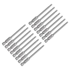 Uxcell 766549590777 15pcs T15 Torx Head Screwdriver Bit S2 Steel Magnetic Screw Drive Drill 3 Inch