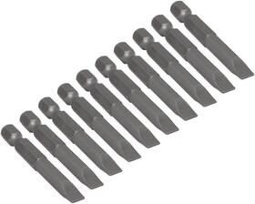 A16040800ux0122 Uxcell 6mm Tip Width 1/4-inch Hex Shank Magnetic Slotted Screwdriver Bits Gray