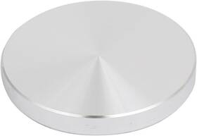 A17092700ux0011 Uxcell 60mm Diameter 8mm Thickness M10 Thread Aluminum Disc Hardware Silver