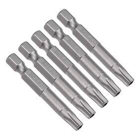 A18071300ux0156 Uxcell 5 Pcs T30 Magnetic Torx Screwdriver Bits 1/4 Inch Hex Shank 2-inch Len