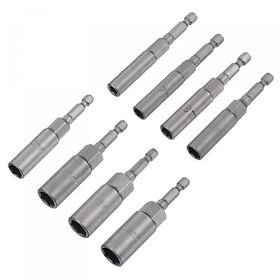 A22030400ux0613 Uxcell Quick-change Nut Driver Bit Set 1/4inch Hex Shank 6mm-13mm Setter Dri