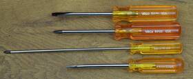 A416-4 Vaco Bd144 A4164 Bd122 4x Orange Handle Screwdriver Phillips Slotted Flat P18