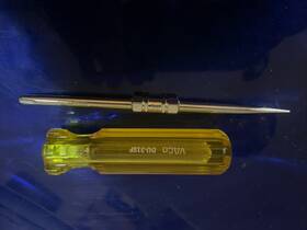 Du-31sp Vaco Vintage Usa Reversible #3 Phillips And Flat Blade Dual Screwdriver