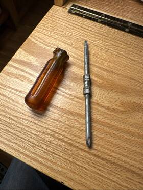 Vaco Du-32 Phillips Head Reversible Screwdriver Usa Vintage