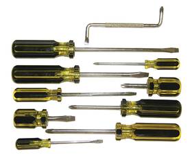 Valley 639469552180 10pc Screwdriver Set