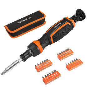 Valuemax 820909689492 34pcs Multibit Ratcheting Screwdriver Set Tool Portable Multipurpose Ratchet Scr