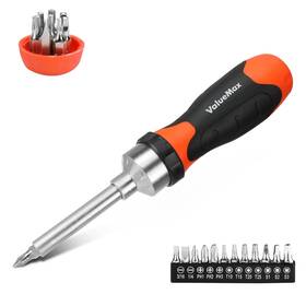 13in1 Valuemax 820909774372 Multibit Ratcheting Screwdriver Set Tool All In One Portable Multipurpose