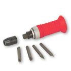 Varies 1 2 Impact Driver Screwdriver Wrench Socket Soft Grip W Case Phillips 0638037775440