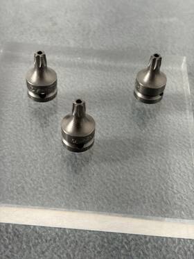 120tt25sb Vega Torx 25 Security Socket Bits 1/4 Inch Square Drive Pack Of 3 S2 Steel