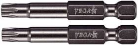 Vega Industries 843854090014 T15 Torx Security Bits. Professional Grade Inch Hex Shank T-15 S2