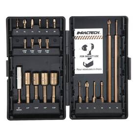 P21-1db Vega Industries Inc. Screwdriver Bit Set 21 Pieces 1/4 Inch Shank 45aw51