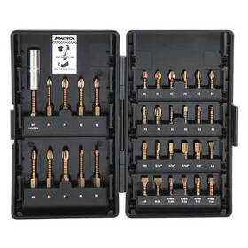 P34-1db Vega 34 Piece Screwdriver Bit Set 1/4 Inch 843854021759 Steel