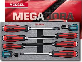 9808eva Vessel 2960-20 Tools 8-piece Phillips And Slotted Screwdriver Set