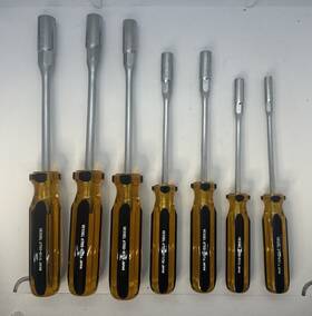 6700-h Vessel Vintage Japan 7 Piece Nut Driver Set 3/16 Inch - 1/2 Free Shipping