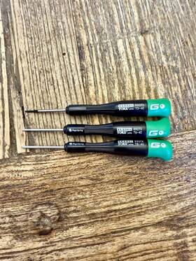 No.990tx Vessel G-grip Torx Precision Screwdriver Set T5 T6 T8 Japan Magicspring