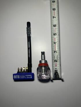 Td-6700fx-4 Vessel Stubby Ratchet Driver With Flexible Shaft