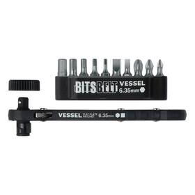 Td-70 Vessel Plate Ratchet Screwdriver Set Includes 10 Positive Negative Hex Td-70 Vessel Plate Ratchet Screwdriver Set Includes 10 Positive Negative Hex