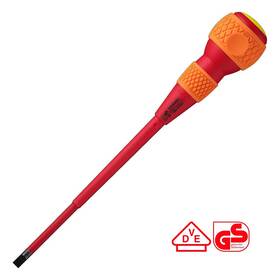 200s6150 Vessel Tools Ball Grip Insulated Screwdriver No.200 -6x1.0x150 200s6150 Vessel Tools Ball Grip Insulated Screwdriver No.200 -6x1.0x150