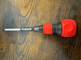 220p2100 Vessel Tools Ball-grip Screwdriver No.220 Phillips Ph2 X 100 Mm 220p2100 Vessel Tools Ball-grip Screwdriver No.220 Phillips Ph2 X 100 Mm