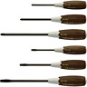 3006cs Vessel Wood-compo Non-slip Handle Screwdriver Made In Japan 6pcs Set