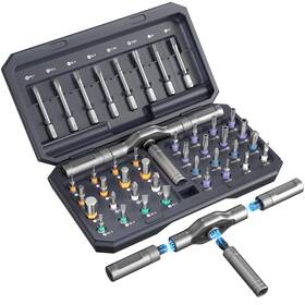 B0g2bdgbjd Veysmou 42 In 1 Magnetic Screwdriver Set Portable Multi Bit Compact Ratchet Prec