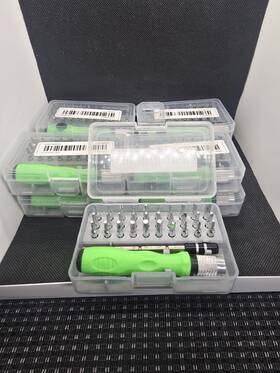 Vi22 313049460446 10x 32pc Small Screwdriver Set Magnetic Precision Bit Star Y Torx Triangle Watch