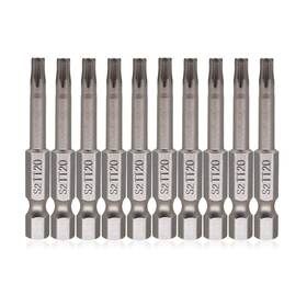 Tt20 Victorshome 795274019635 Torx Magnetic Screwdriver Bits 1/4 Inch Hex Shank 2 Length S2 Steel Se