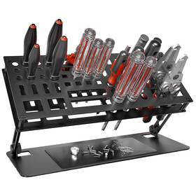Vilaxing 810088831836 Screwdriver Organizer Holder Storage Rack For Desktop Angle And