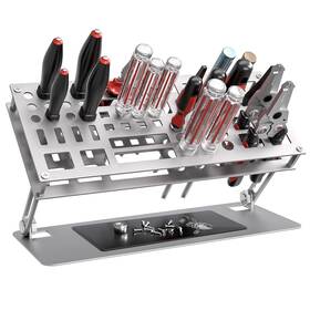 Vilaxing 810088832741 Screwdriver Organizer Holder Storage Rack For Desktop Angle And
