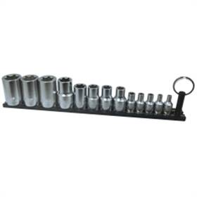 Vim Tools 092308039523 Vimtms-etorx Inverted Torx Driver Set - Magrail Black